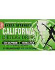 Extra Strength California Dieters Tea Delight For Men and Women 20 Count 2 pack