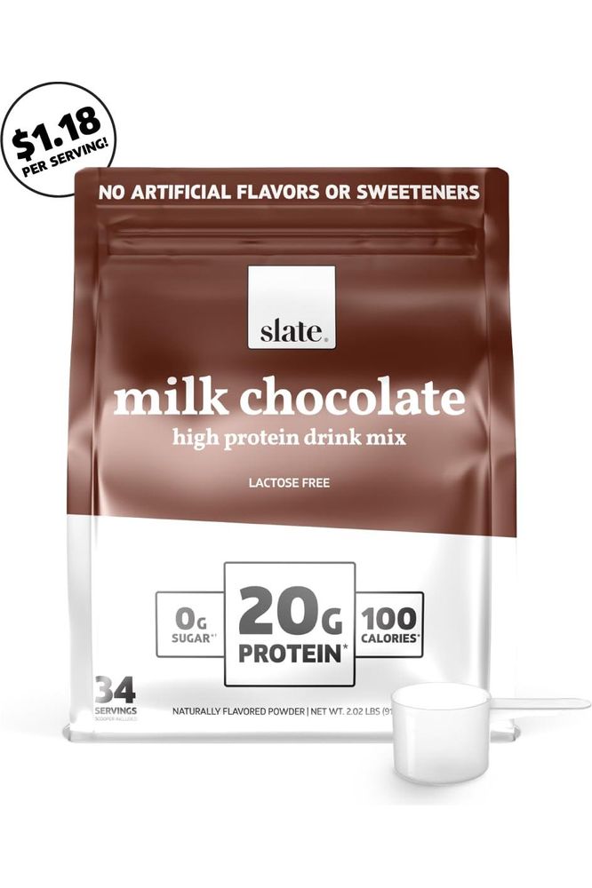 Slate Milk - High Protein Drink Mix, Milk Chocolate - 20g