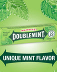 WRIGLEY'S DOUBLEMINT Gum, 5 stick pack (40 Packs)