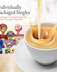 Coffee Creamer Singles Variety Pack Packaged by Bools International Delight Creamer Singles Set Delight Mini Coffee Creamer Coffee Mate Original  Mini Moos 4 Flavor Assortment 100 Pack Coffee Creamer Singles for Home Office Coffee Bar Gift