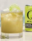 Q Mixers Margarita Mix Premium Cocktail Mixer Made with Real Ingredients 75oz Cans  15 PACK