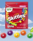 SKITTLES Original Summer Chewy Candy, Grab N Go, 9 Oz Resealable Candy Bag