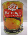 Swad Ratnagiri Alphonso Mango Pulp  6