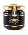 La Rustichella  Black Truffle Patè 317 oz 90 gr  100 Made in Italy  Vegan GlutenFree CholesterolFree