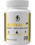 D2 Nutrition AddyAllXR - Brain Booster - Alternative Focus & Energy Supplement - Early Bird Morning Cocktail - Focus, Energy, and Memory Support Vitamins - 30 Day Supply (30 Capsules)