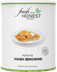 Fresh and Honest Foods Dehydrated Potato Hash Browns 224 OZ 10 Can