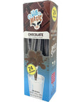 Milk Magic Chocolate Milk Flavoring Straws  Box of 24 Milk Straws