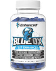 Enhanced Labs - Blue Ox Testosterone Booster- Natural Testosterone Supplement for Increased Strength & Testosterone for Men (120 Capsules)