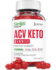 Justified Laboratories Simpli Health ACV Keto Gummies 1000MG -60 Gummys