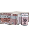 Fever Tree Club Soda Club Soda  Premium Quality Mixer  Refreshing Beverage for Cocktails  Mocktails Naturally Sourced Ingredients No Artificial Sweeteners or Colors  507 Fl Oz Pack of 24Packaging May Vary