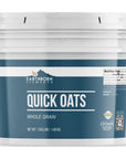 Earthborn Elements Quick Oats 1 Gallon Bulk Size Quick Breakfast Whole Grain Oats