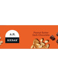 RXBAR A.M. Protein Bars, Gluten Free Snacks, Breakfast Snacks, Peanut Butter Dark Chocolate, 23.2oz Box (12 Bars)