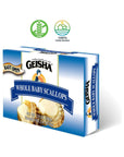 GEISHA Whole Baby Scallops 375ozPack of 12 Baby Scallops  Zero Trans Fat  Farm Raised  Good Source of Protein