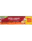 Keebler Cheese and Cheddar Sandwich Crackers Single Serve 18 oz Packages 12 Count