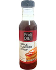 ProtiDiet Maple Flavored Breakfast Syrup for Pancakes and Waffles Sugar Free Fat Free 12 fl oz