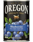 Oregon Fruit Products Blueberries in Light Syrup  15 oz