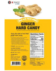 Jaaein Ginger Hard Candy Made with Fresh Ginger Extra Strength Flavor AntiNausea and Digestion Aid Individual Wrapped Product of Korea_300 grams_1058oz