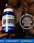 Gaspari Nutrition Anavite - Sports Multi-Vitamin with Amino Acids, Beta-Alanine and L-Carnitine, Enhanced Performance and Recovery, 180 Tablets