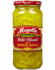 Mezzetta DeliSliced Hot Pepper Rings 16 Oz Pack of 2