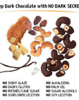 Hu Hunks Vegan Chocolate Covered Cashews With Vanilla Bean  2 Pack  NonGMO Gluten Free Paleo Organic Dark Chocolate