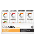 CELSIUS Fitness Drink 9Flavor Variety Pack Zero Sugar Slim Can 12 Fl Oz Pack of 12