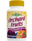 Nature's Way Orchard Fruits Powder Blend, 12 Fruit Blend, 900mg Per Serving, 60 Capsules