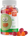 Zahler - Chapter One Vitamin D 3 1000 IU Gummies (60 Flavored Gummies) - Certified Kosher Chewable Vitamin D3 Gummies for Kids & Adults - VIT D3 Supplements - Made in USA Vitamin D Gummies