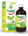 Basic Ayurveda Holy Basil Juice  Organic  Natural Tulsi Juice  3246 Fl Oz 960ml  Ayurvedic Herbal Juice for Healthy Digestion  Skin