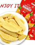 ONETANG FreezeDried Fruit Mango Chips 10 Pack SingleServe Pack Non GMO Kosher No Add Sugar Gluten free Vegan Holiday Gifts Healthy Snack 035 Ounce