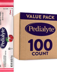 Pedialyte Electrolyte Powder Packets, Cherry, Hydration Drink, 100 Single-Serving Powder Packets