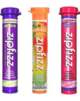 Zipfizz Energy Drink Mix Electrolyte Hydration Powder with B12 Antioxidants Electrolytes and Multi Vitamin Variety Pack  Fruit Punch Grape and Peach Mango Pack of 9