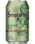 Generic Seagram Ginger Ale 12fl oz Cans 18 Pack