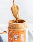 Natural Power Fuel Smooth Nut Butter by NuttZo | 7 Nuts & Seeds Blend, Paleo, Non-GMO, Gluten-Free, Vegan, Kosher | Peanut-Free, 1g Sugar, 6g Protein | 12oz Jar