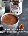 NOMU Skinny 60 Cocoa Hot Chocolate 33 servings  20 Calories only Keto Diet Drink Low GI High Protein