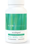 EcoNugenics EcoDigest Digestive Health Supplement - 60 Capsules- Digestive Support - Herbs, Medicinal Mushrooms & Enzymes