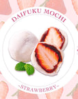 Dafuku strawberry Mochi 756OZ Japanese sweet desert snacks  Sweets Traditional food  Roayl Family Food Made