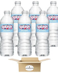 SPLASH Water Beverage with Natural Fruit Flavor Wild Berry Flavor 169 fl oz  Pack of 6 with Supreme Box