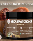 Healthy Truth Go Shrooms - Mushroom Essential Wellness Blend - 10.6oz