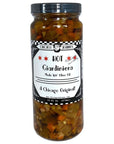 Chicago Johnnys Hot Giardiniera in Olive Oil