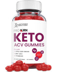 Justified Laboratories Pro Burn Keto ACV Gummies 1000MG with Pomegranate Juice Beet Root B12 60 Gummys