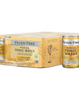 Fever Tree Tonic Water  Premium Quality Mixer  Refreshing Beverage for Cocktails  Mocktails Naturally Sourced Ingredients No Artificial Sweeteners or Colors  150 ML Cans  Pack of 24