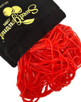 SweetGourmet Strawberry Dutch Licorice Laces  Bulk Candy  1 Pound