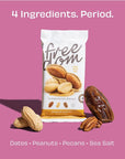 Freedom Bar, Healthy Fruit and Nut Bar - Dairy and Gluten Free, Organic Energy Snack, AIP Friendly and Kosher (Variety Pack)