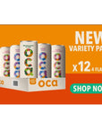 OCA Energy Drink - Plant Based Energy Drink -  60 calories per can