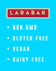 LÄRABAR Peanut Butter Chocolate Chip, Gluten Free Fruit & Nut Bar, 18 Ct