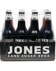 Jones Soda Co Root Beer Soda Flavor  100 Cane Sugar Soda  Craft Soda Pop  Soda Soft Drinks  12 Oz Glass Bottle Soda  12 Pack Soda