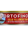 Portofino Solid Yellowfin Tuna In Extra Virgin Olive Oil  45oz Can Pack of 12