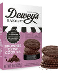 Dewey's Bakery Brownie Crisp Cookie Thins - 9oz (Pack of 1)