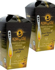 AL MALAKY ROYAL Honey Spoons - (2 packs of 10 spoons)