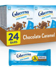 Glucerna Mini Treats Diabetic Snack Replacement to Support Blood Sugar Management 80 Calories Chocolate Caramel 6Bar Pack 24 Count